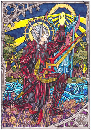 Blood Knight (Commission)