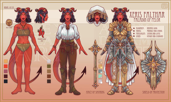 CHARACTER SHEET EXAMPLE 3
