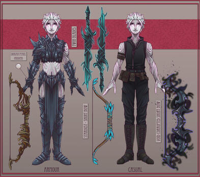 TWO POSES + ACCESSORIES - 90 EURO